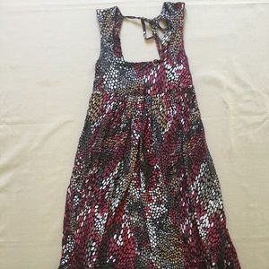 Guess - Babydoll Dress with Multicolor Print